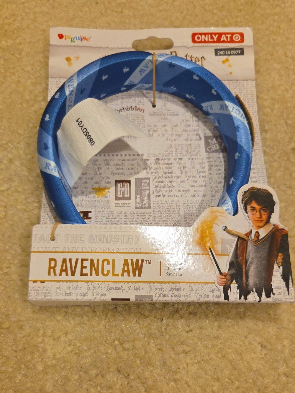 Ravenclaw Satin Headband Blue